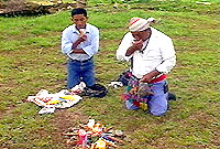 'Curanderos' or traditional Maya Healers
